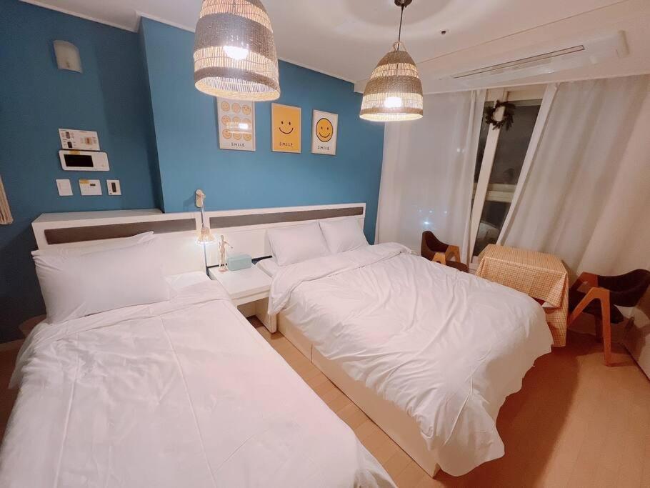 Haeundae Beach Stay #2Min Walk #2Beds Пусан Екстер'єр фото